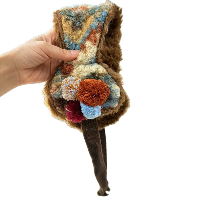 Cozy Floral Plush Headband Kalsten