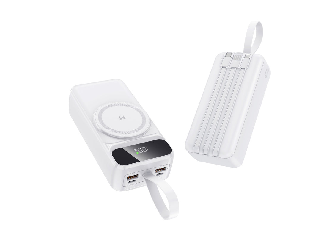 Portable Wireless Powerbank with Intelligent Charging Management and Digital Display Kalsten