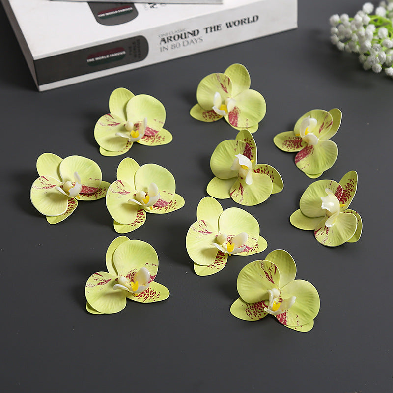 Artificial Orchid Flower Accents for Home Decor