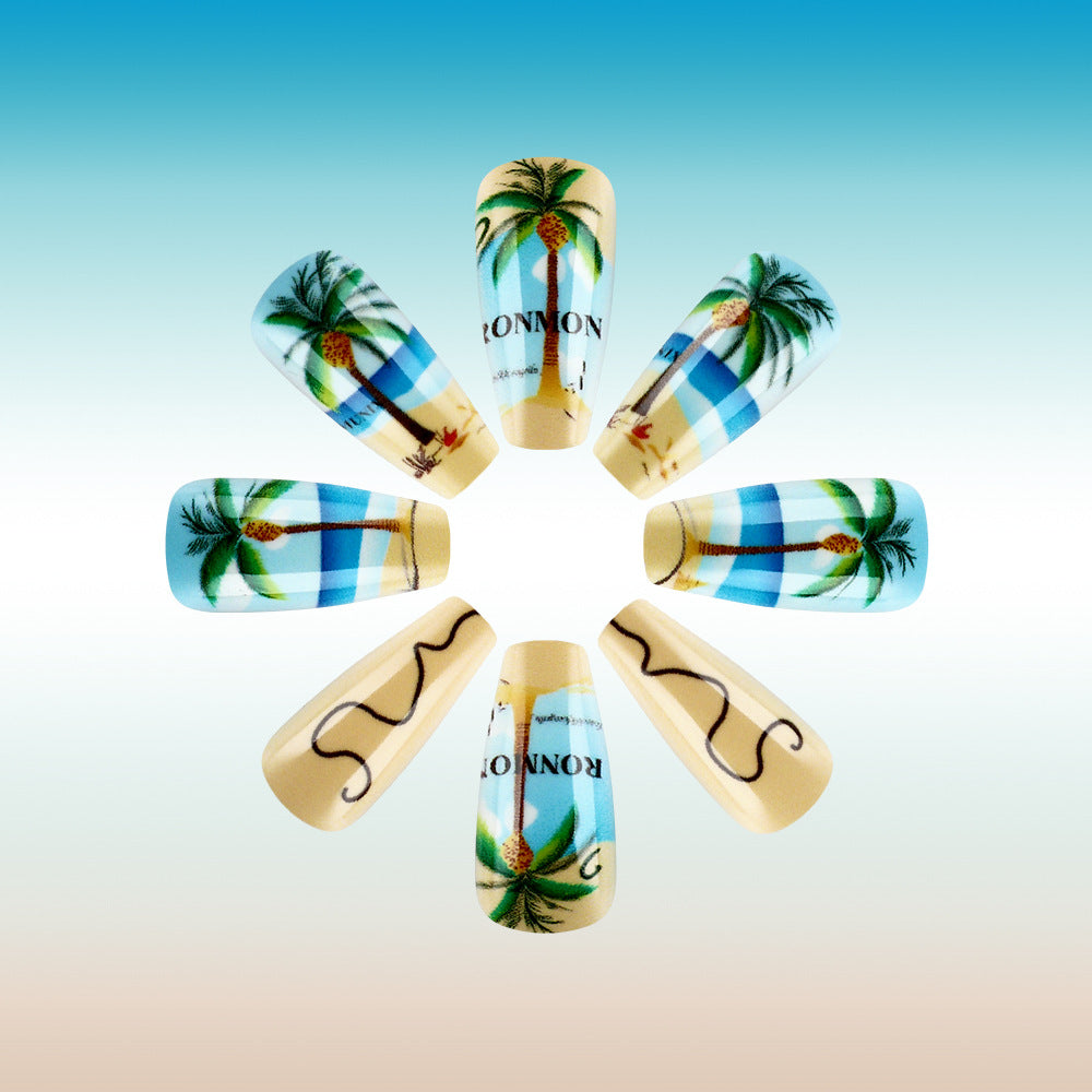 Tropical Paradise Press-On Nails Kalsten