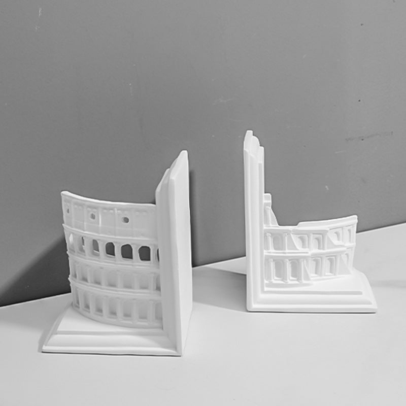 Architectural Inspired Bookends