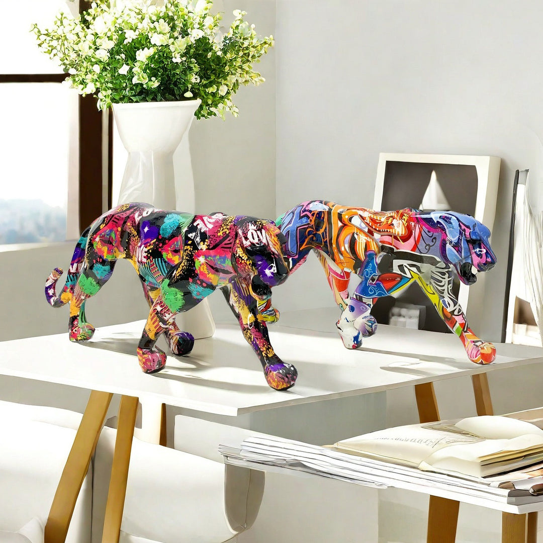 Decorative Jaguar Figurine Kalsten