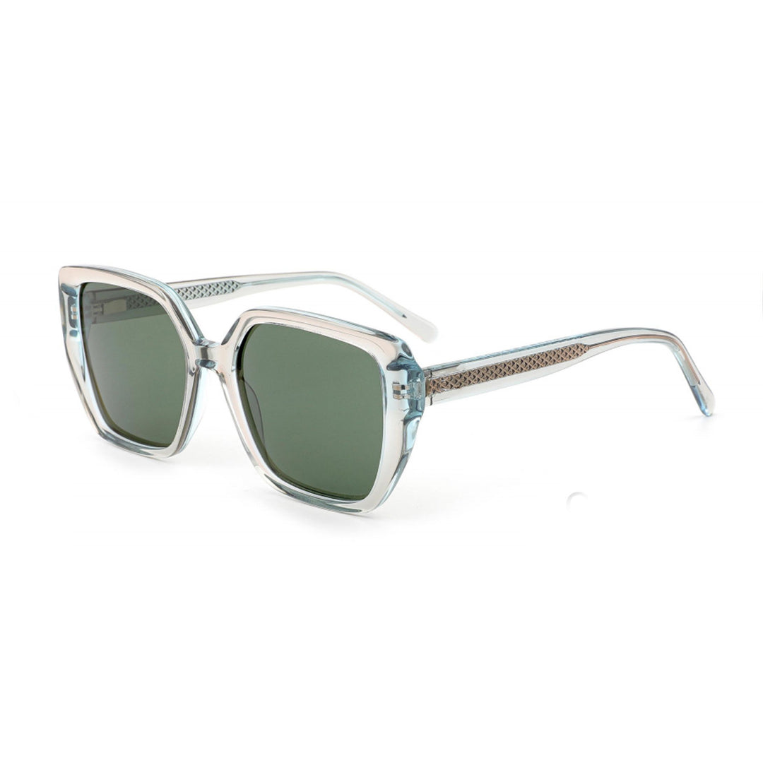 Women's sunglasses with fashionable, multifaceted frame and UV protection Kalsten