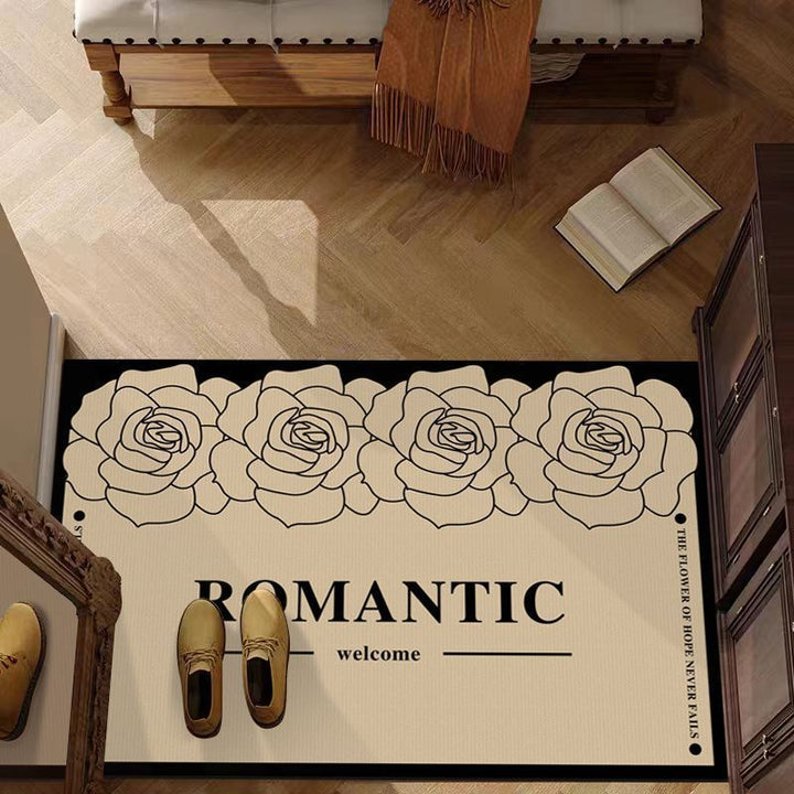 Stylish Geometric Patterned Floor Mat