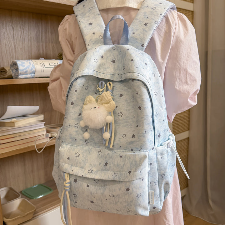 Star Printed Casual Backpack Kalsten