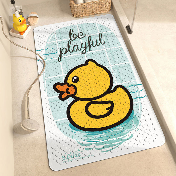 Playful Cartoon Shower Mat Kalsten