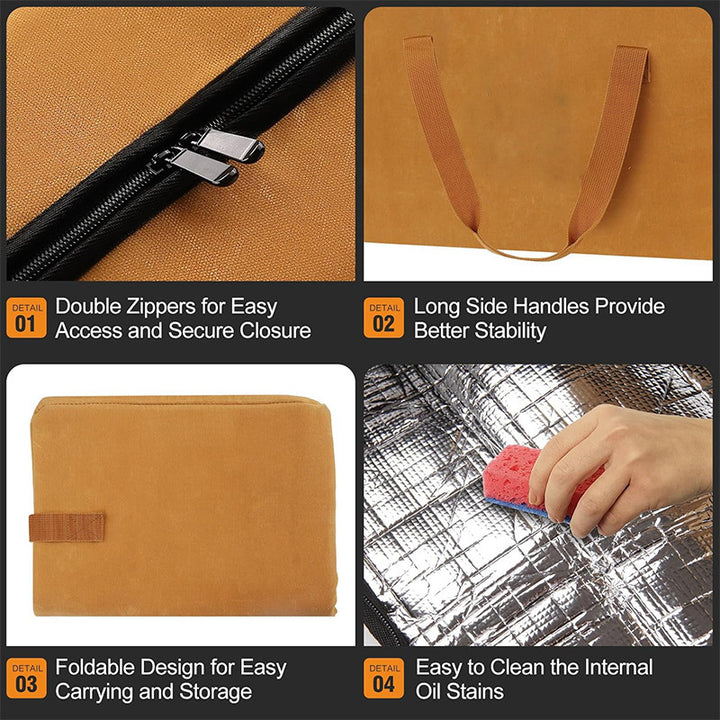 Insulated Food Delivery Tote
