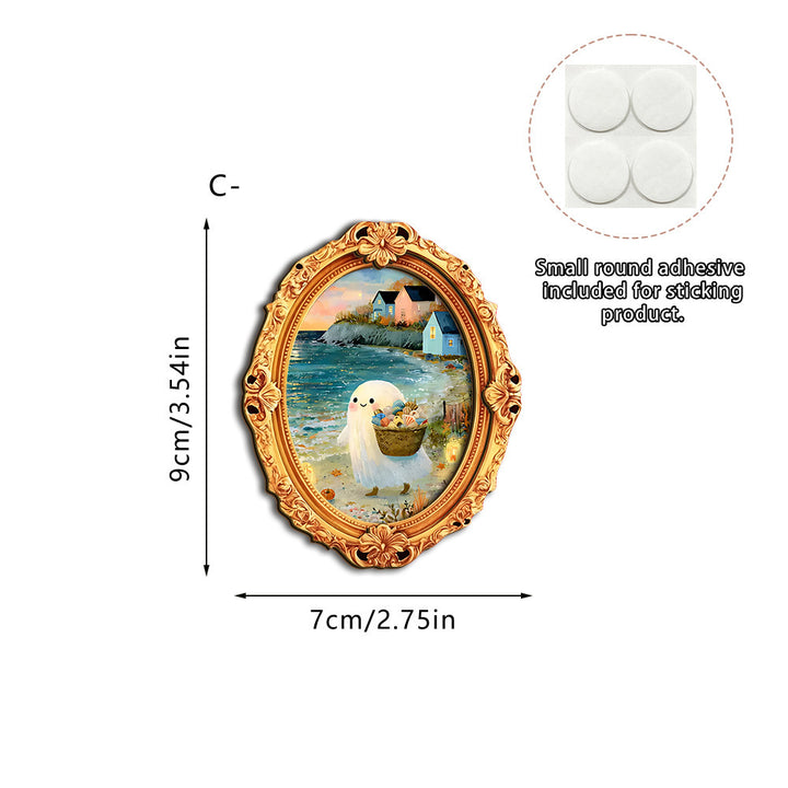 Wall art with creative ghost motif Kalsten