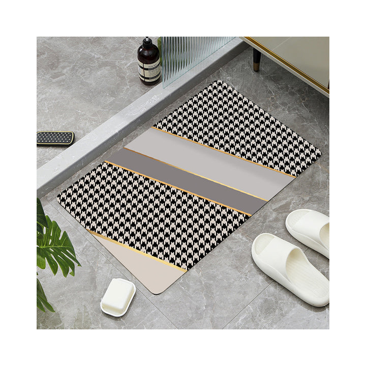 Modern Minimalist Bathroom Mat Kalsten