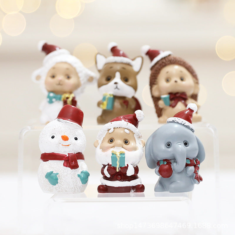 Whimsical Sheep Figurine