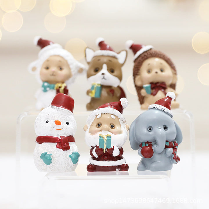 Whimsical Sheep Figurine