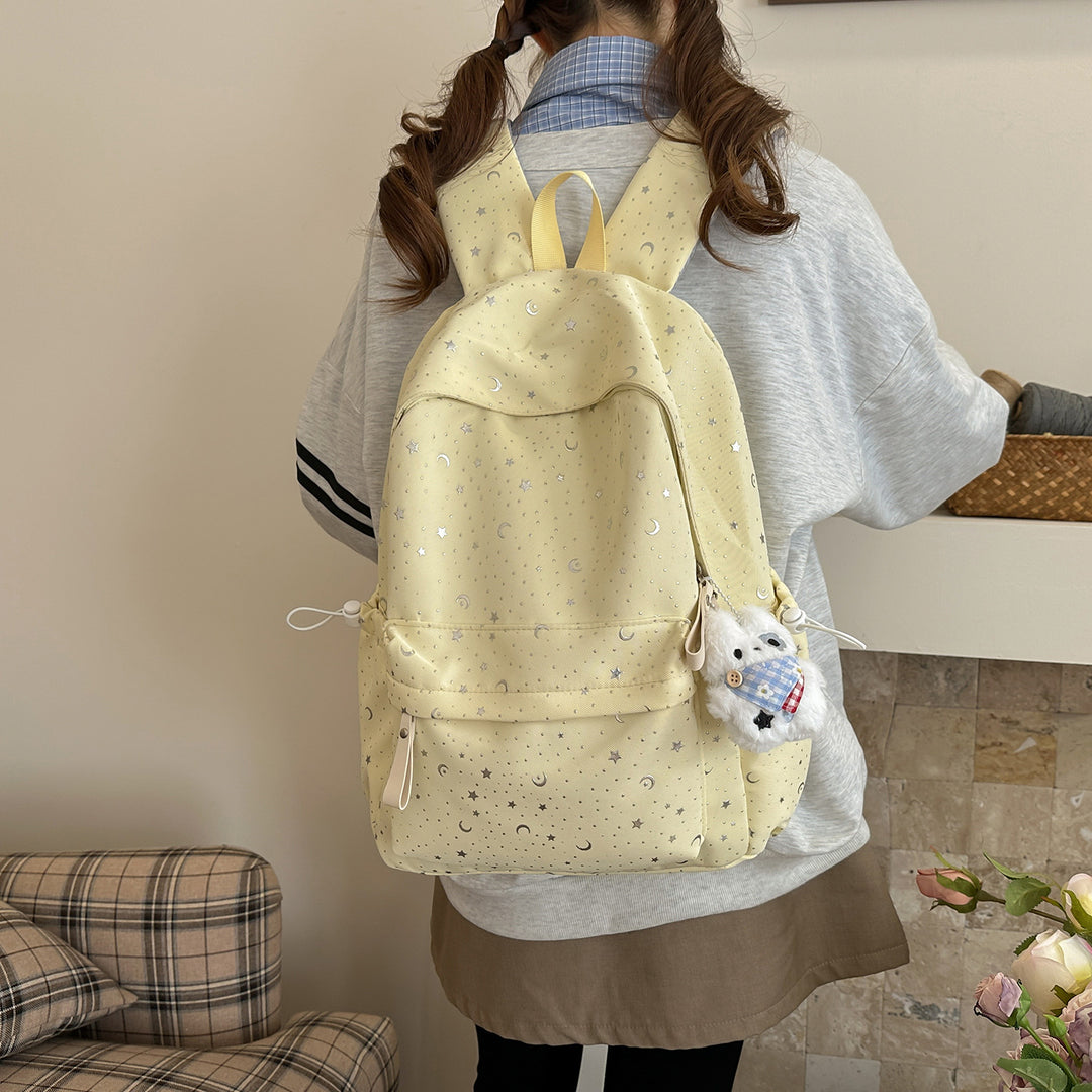 Whimsical Star-Patterned Backpack Kalsten