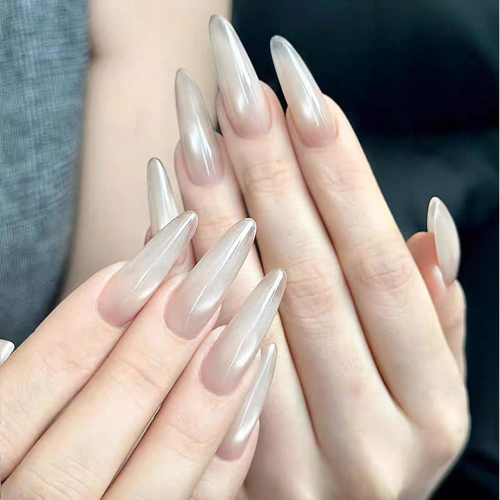 Artificial nail tips with elegant ombre effect Kalsten