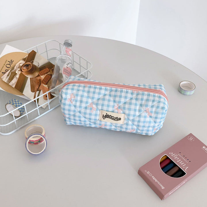 Stylish Quilted Pencil Case Kalsten