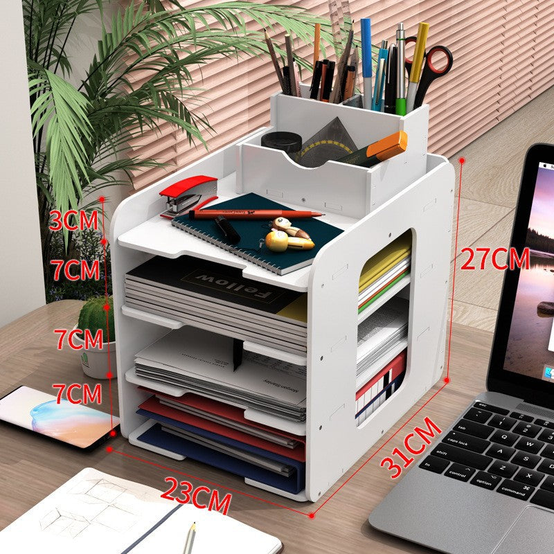 Multi-Tiered Office Desk Organizer