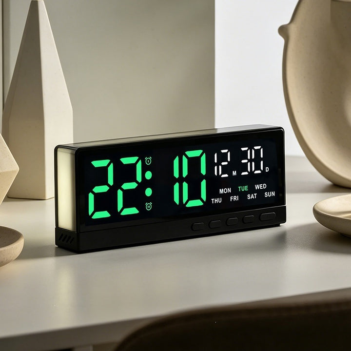 Digital Alarm Clock with Clear LED Display Kalsten