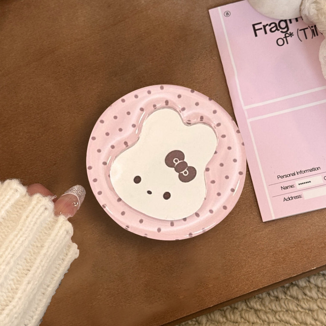 Playful coaster with rabbit motif Kalsten