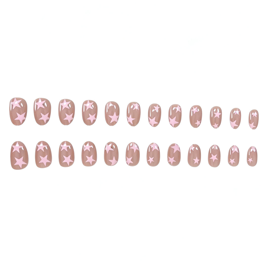 Artistic Star Pattern Nail Art Kalsten
