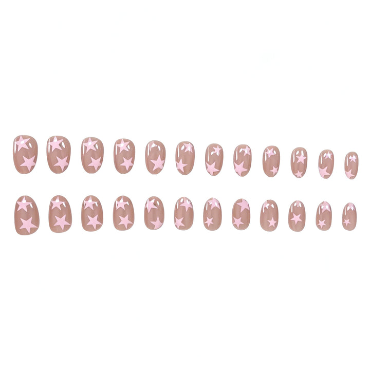 Artistic Star Pattern Nail Art Kalsten