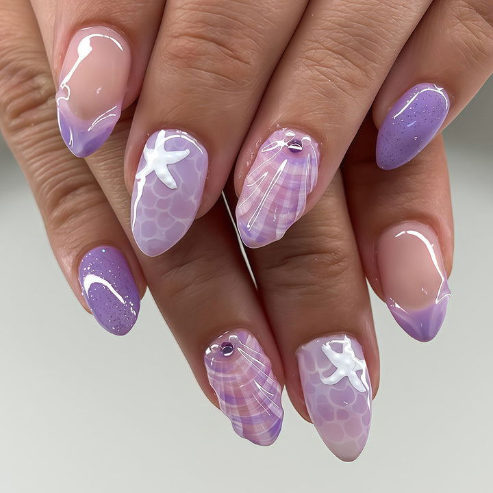 Ocean-Inspired Nail Art Set Kalsten