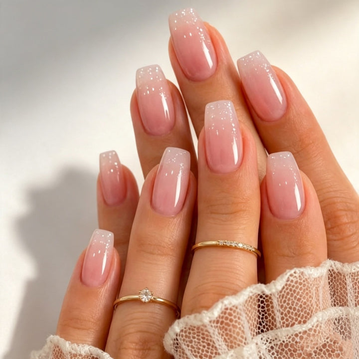 Elegant and Sparkling Artificial Fingernails Kalsten