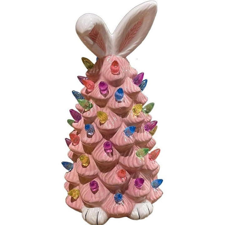 Whimsical Bunny Figurine Decor Kalsten