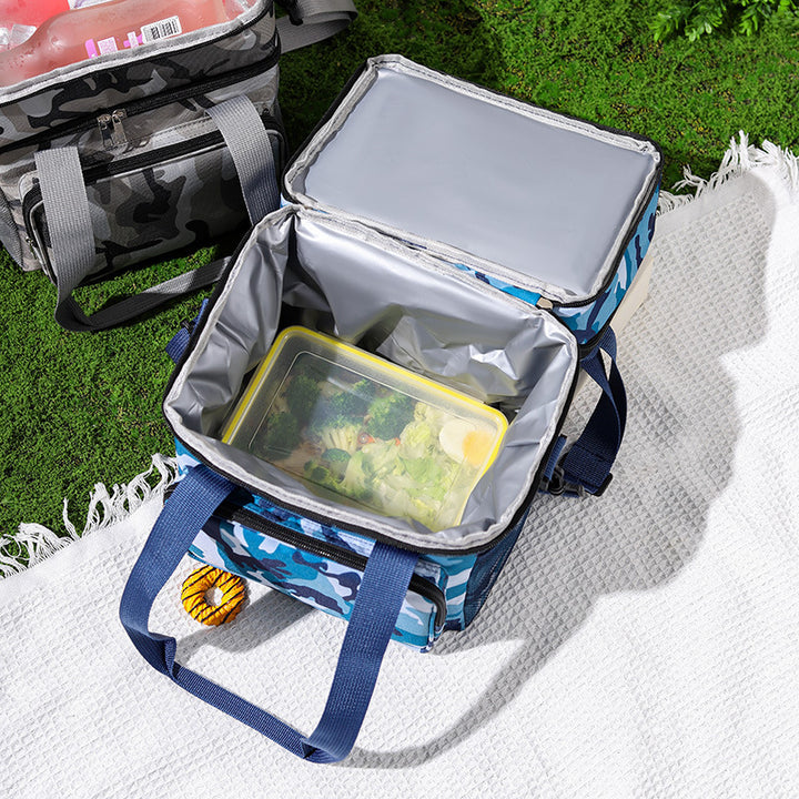 Insulated Camo Lunch Cooler Bag Kalsten