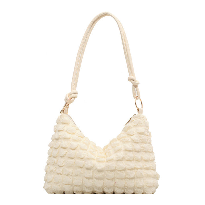 Textured Crocheted Handbag