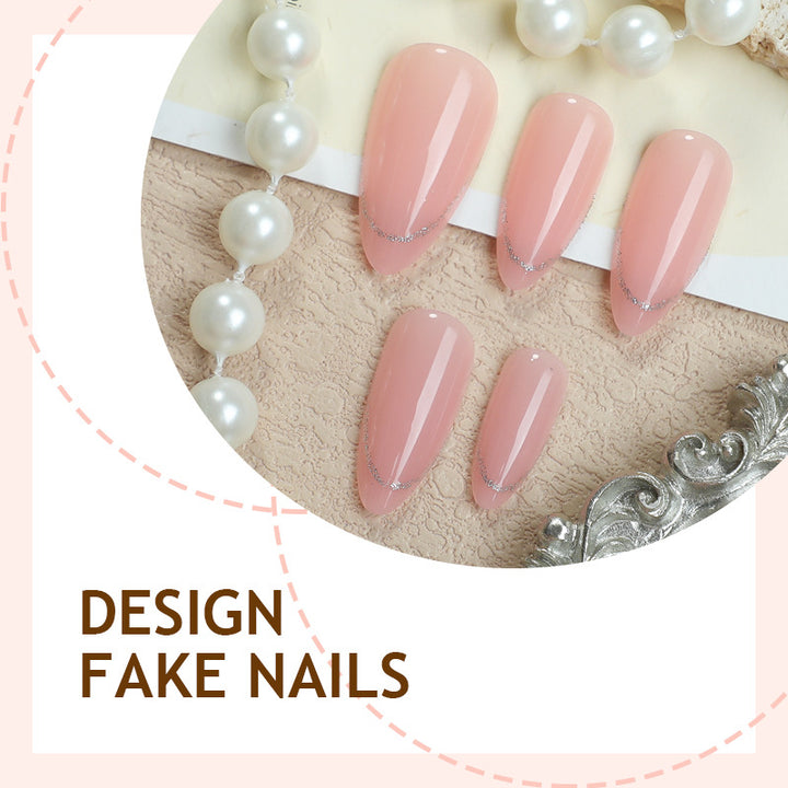 Artificial nail set with natural look and flexible fit Kalsten