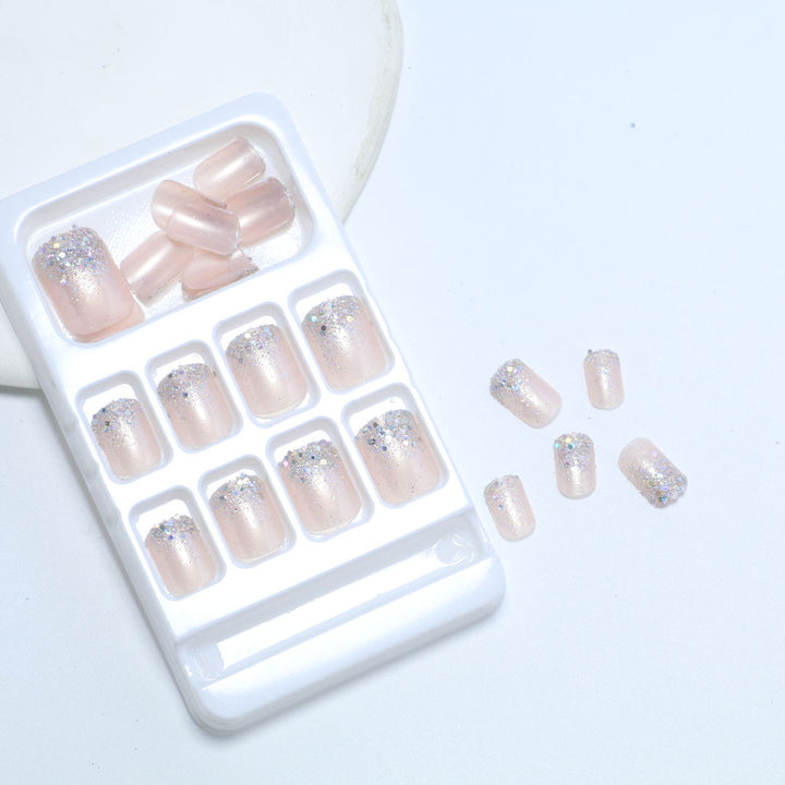 Glittery Press-On Nail Collection Kalsten