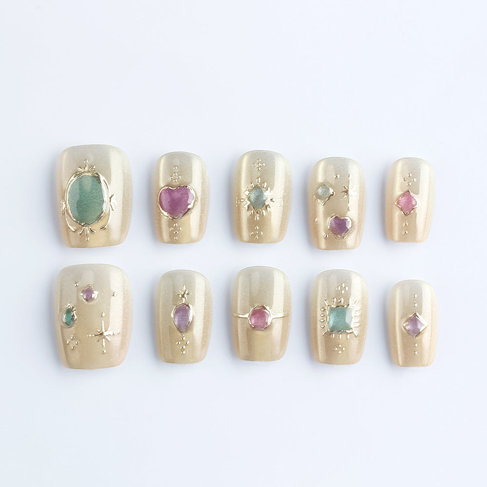 Decorative Press-On Nail Art Collection Kalsten
