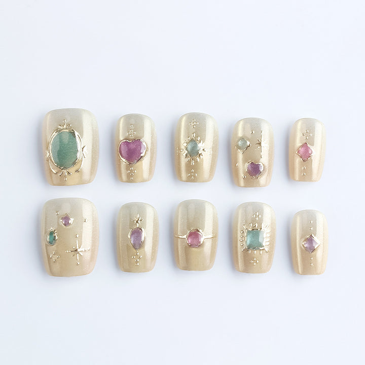 Decorative Press-On Nail Art Collection Kalsten
