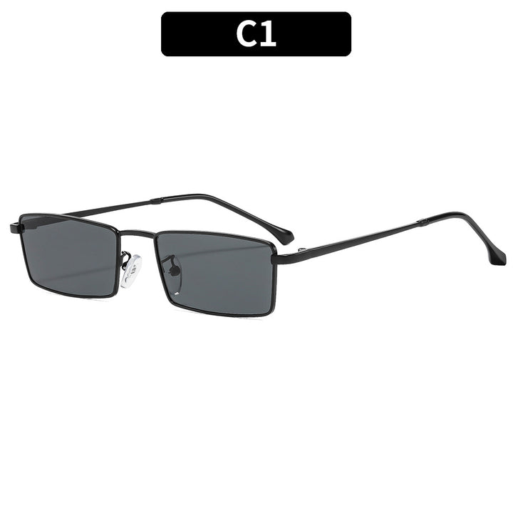 Vintage-Inspired Rectangle Sunglasses
