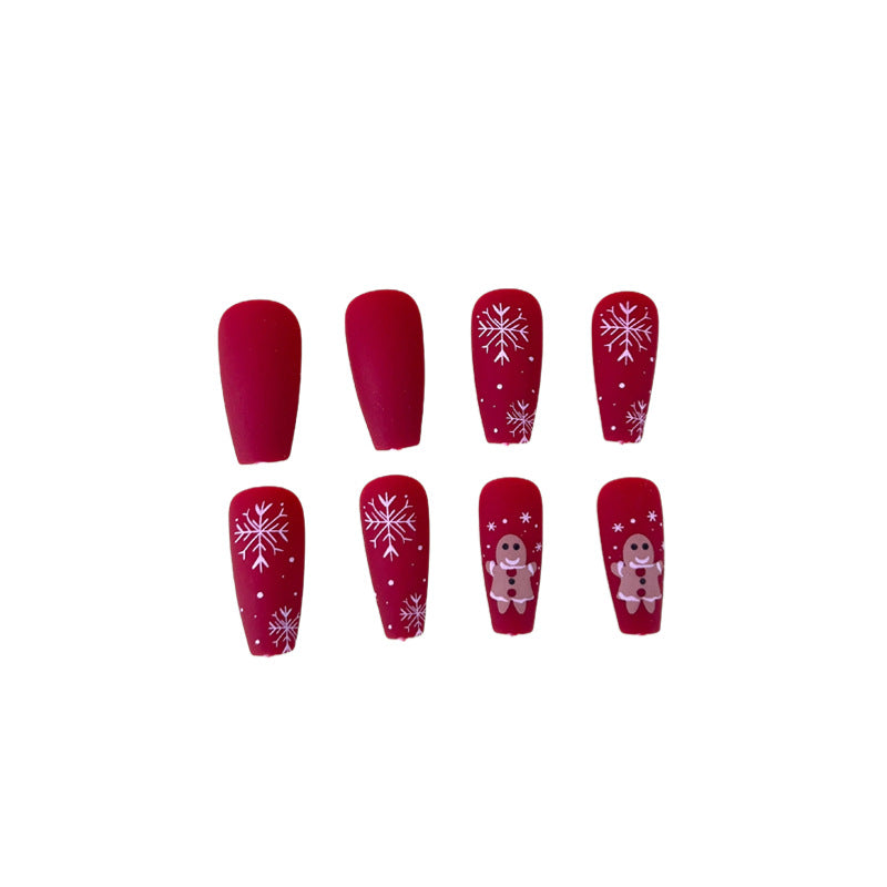 Festive Themed Acrylic Nail Art Extensions Kalsten