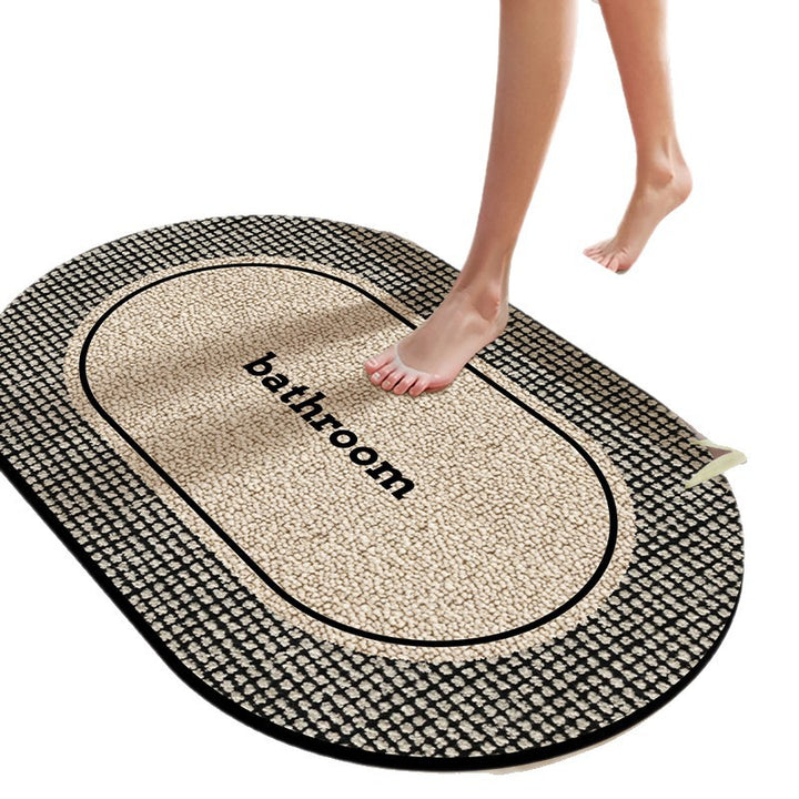 Soft Textured Bathroom Rug Kalsten