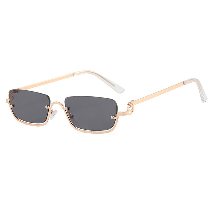 Women square sunglasses with elegant metal frame Kalsten