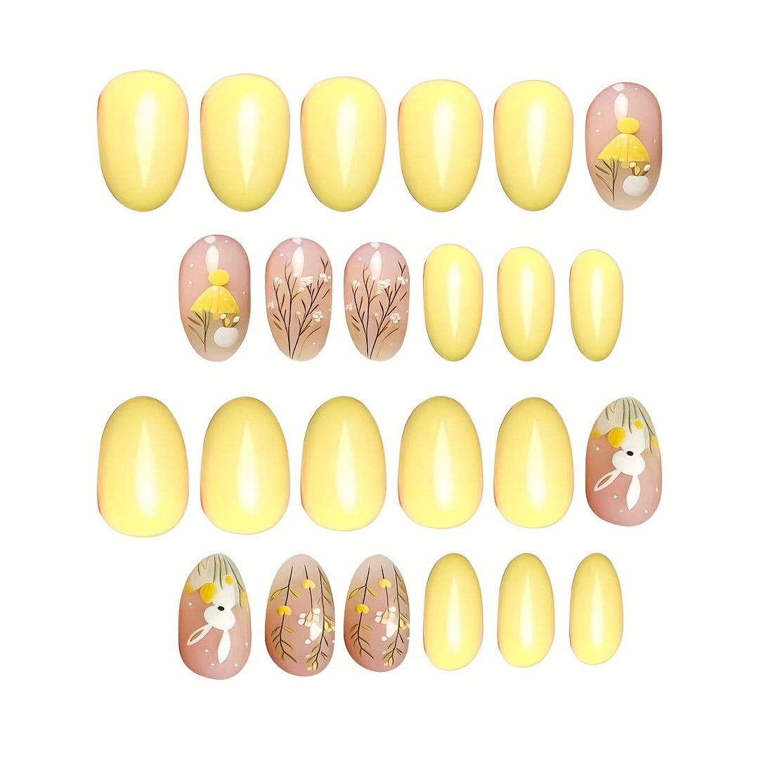Seasonal Themed Press-On Nail Art Kalsten