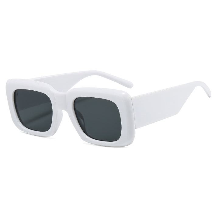 Women oversized sunglasses with square frame and transparent design Kalsten