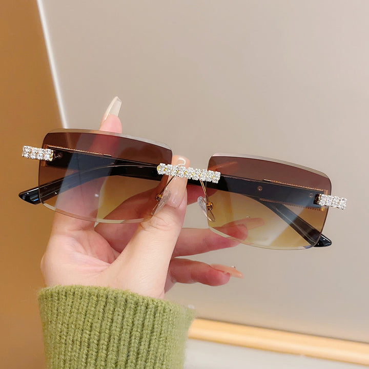 Decorative Square Frame Fashion Sunglasses Kalsten