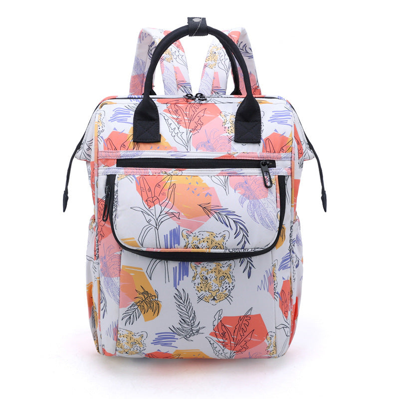 Quilted Multi-Compartment Backpack Kalsten