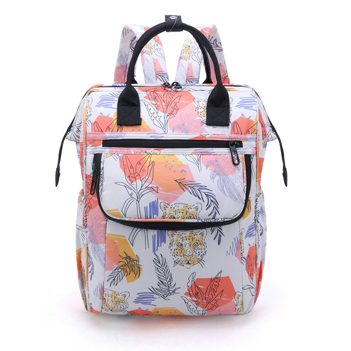 Quilted Multi-Compartment Backpack Kalsten