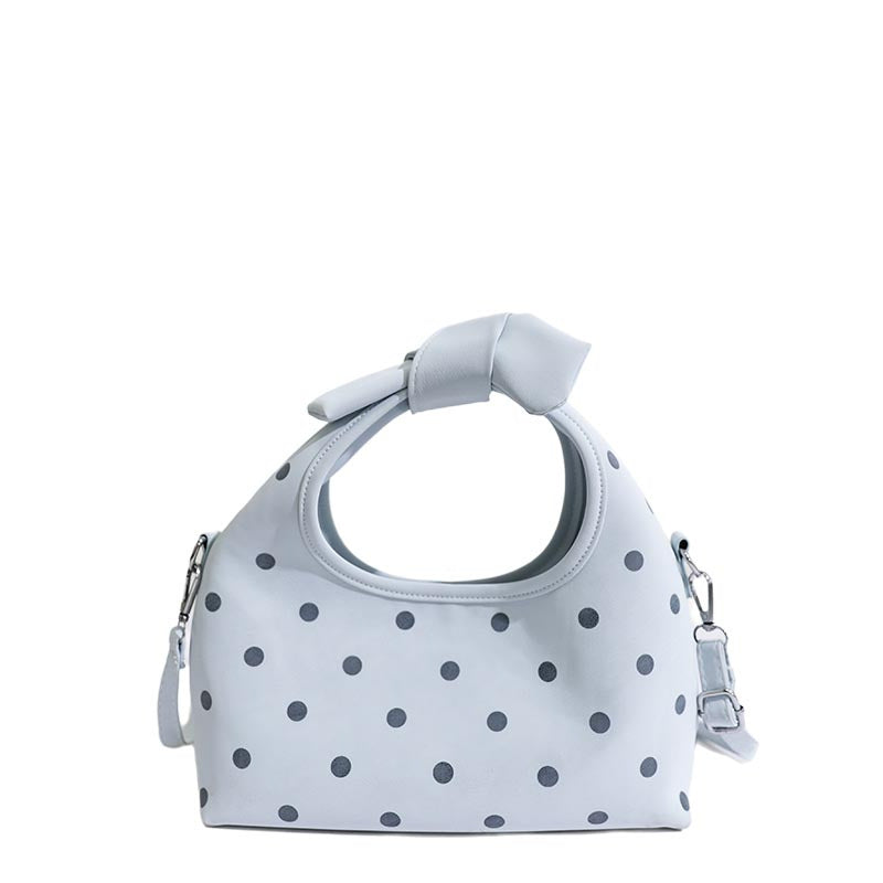 Charming Polka Dot Handheld Tote