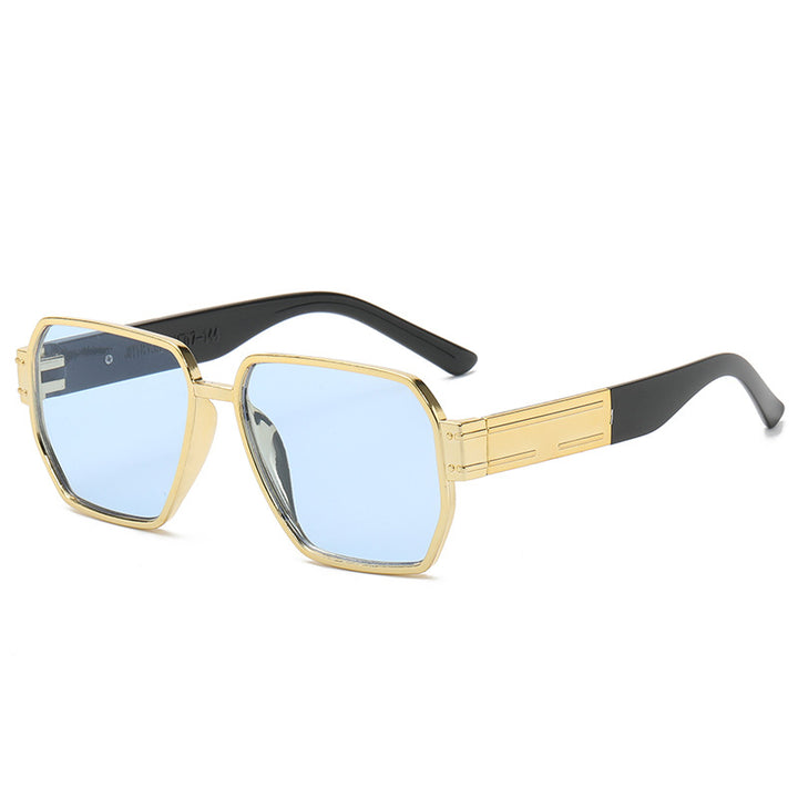 Ladies elegant sunglasses with striking geometric frame Kalsten