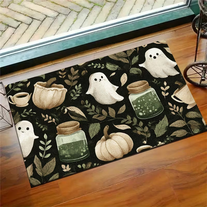 Halloween-Themed Decorative Doormat