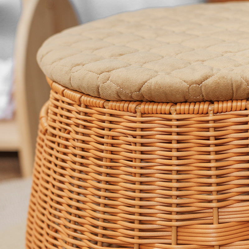 Woven Storage Ottoman Kalsten