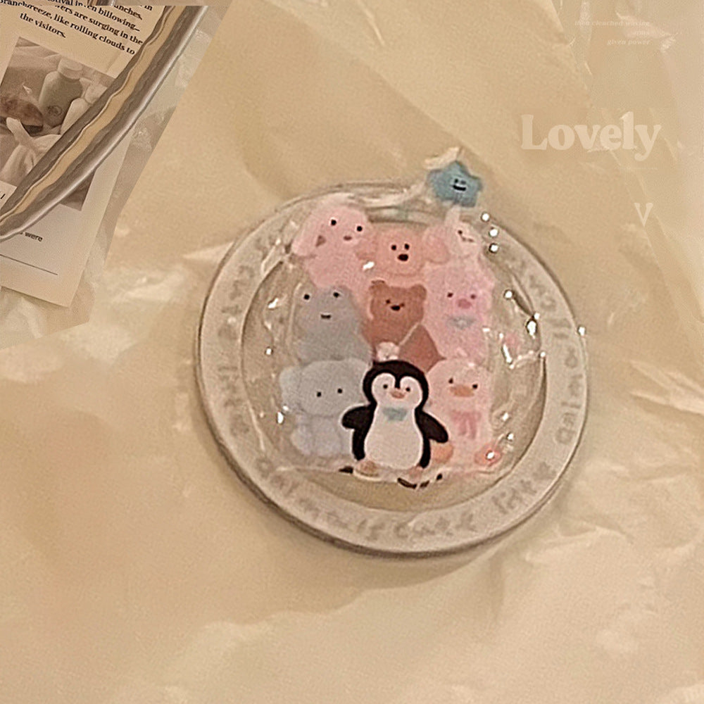 Playful Animal Motif Cosmetic Box Kalsten