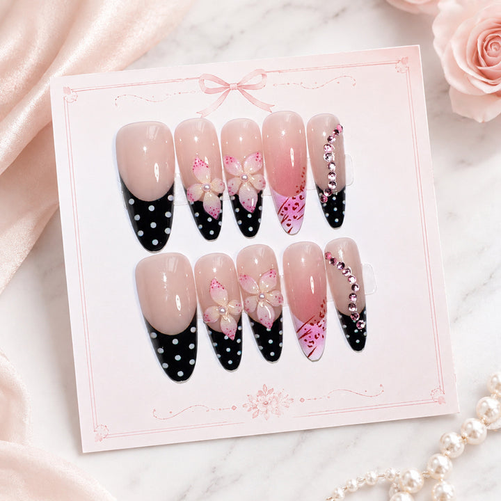 Premium Nail Stickers with Floral Patterns Kalsten