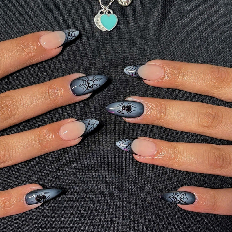 Spider-Themed Press-On Nail Set Kalsten
