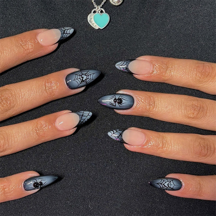 Spider-Themed Press-On Nail Set Kalsten