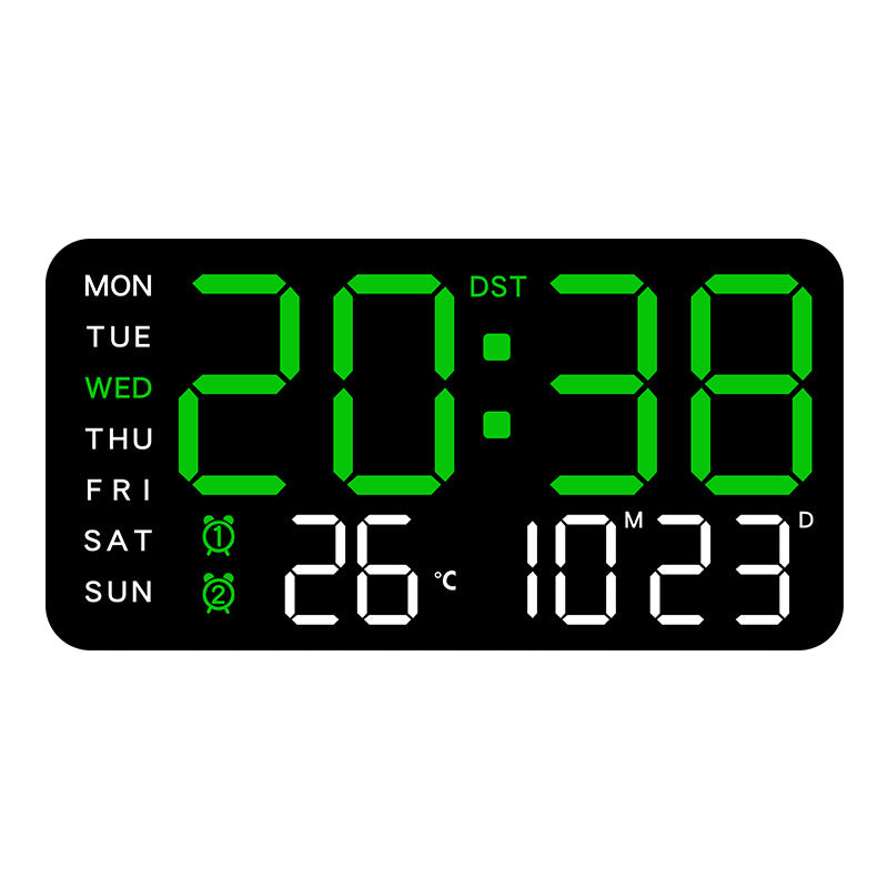 Digital watch with multifunctional LED display Kalsten